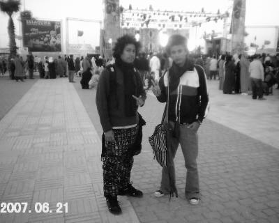 me and my friend khalid in  the essaouira 2007